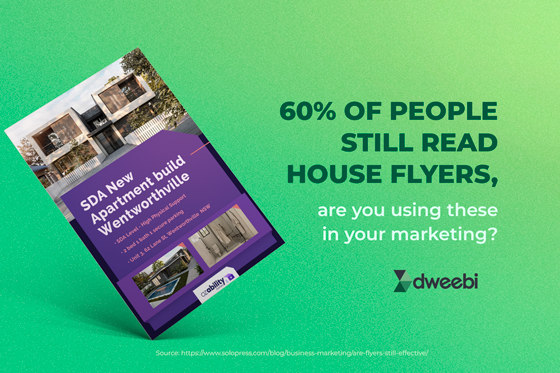 Are you using house flyers?