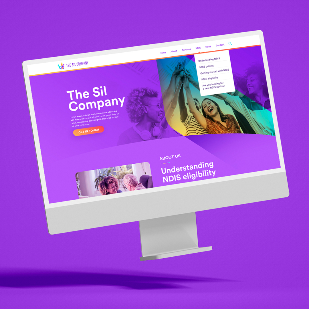 The SIL Company website design The SIL Company website design