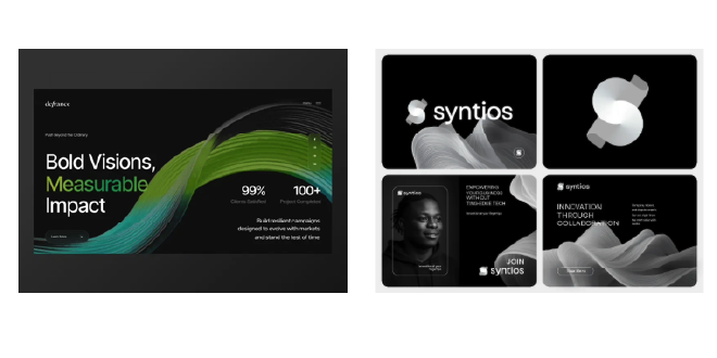 2026 Design Trend - Bold 3D Shapes - Bold visuals