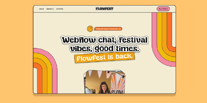 2026 Design Trend - Retro Futurism - Flowfest