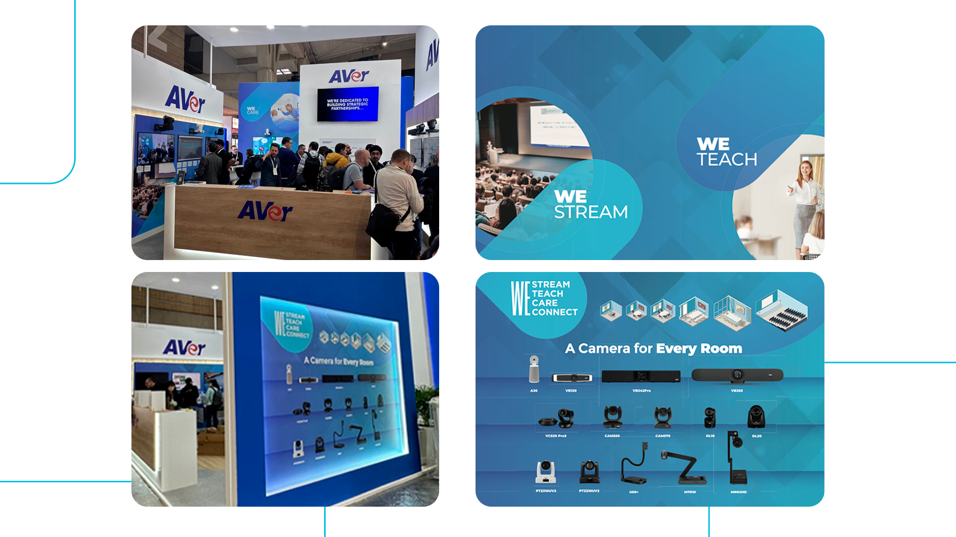 Stand design for AVer Europe