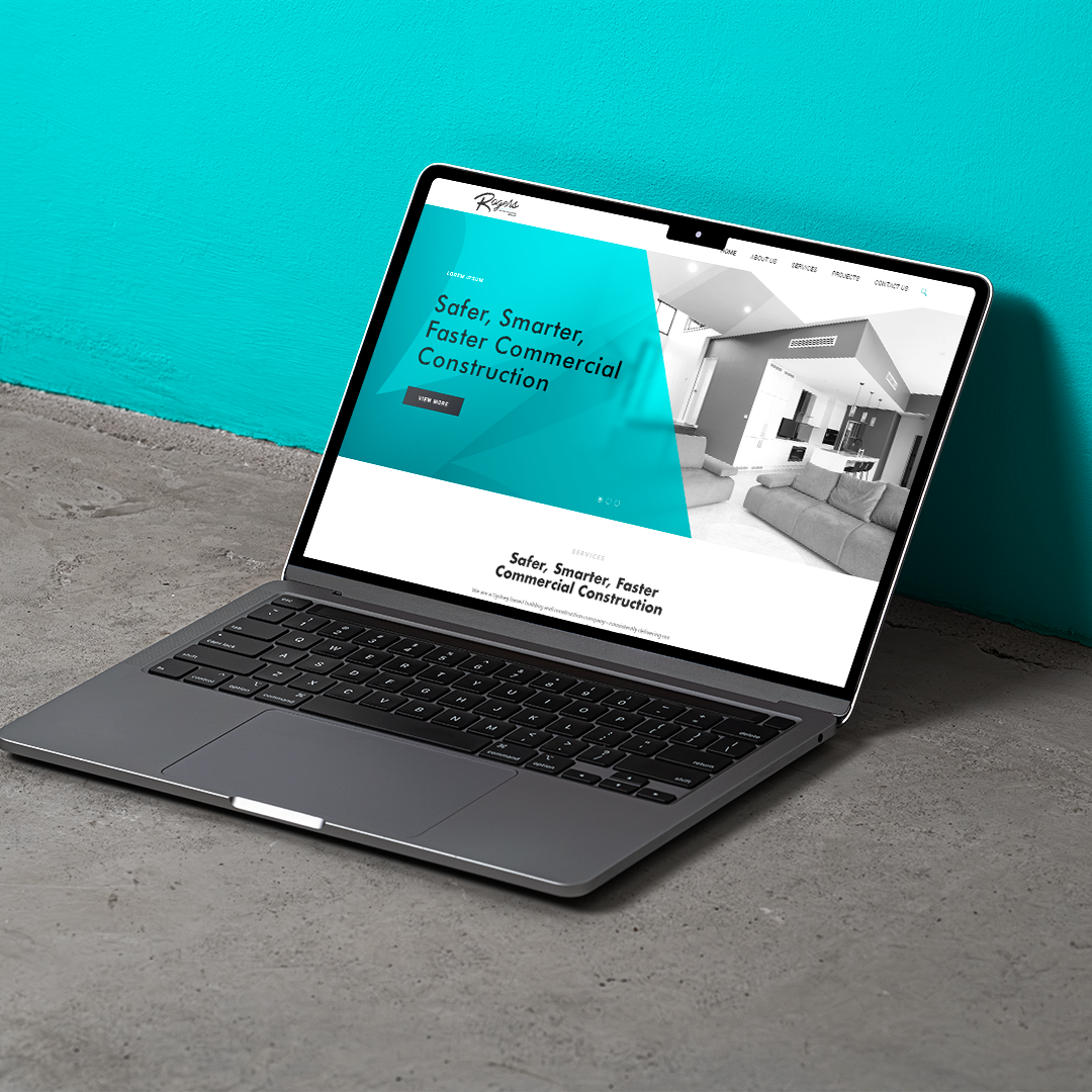 Roger's Construction Group Website Design