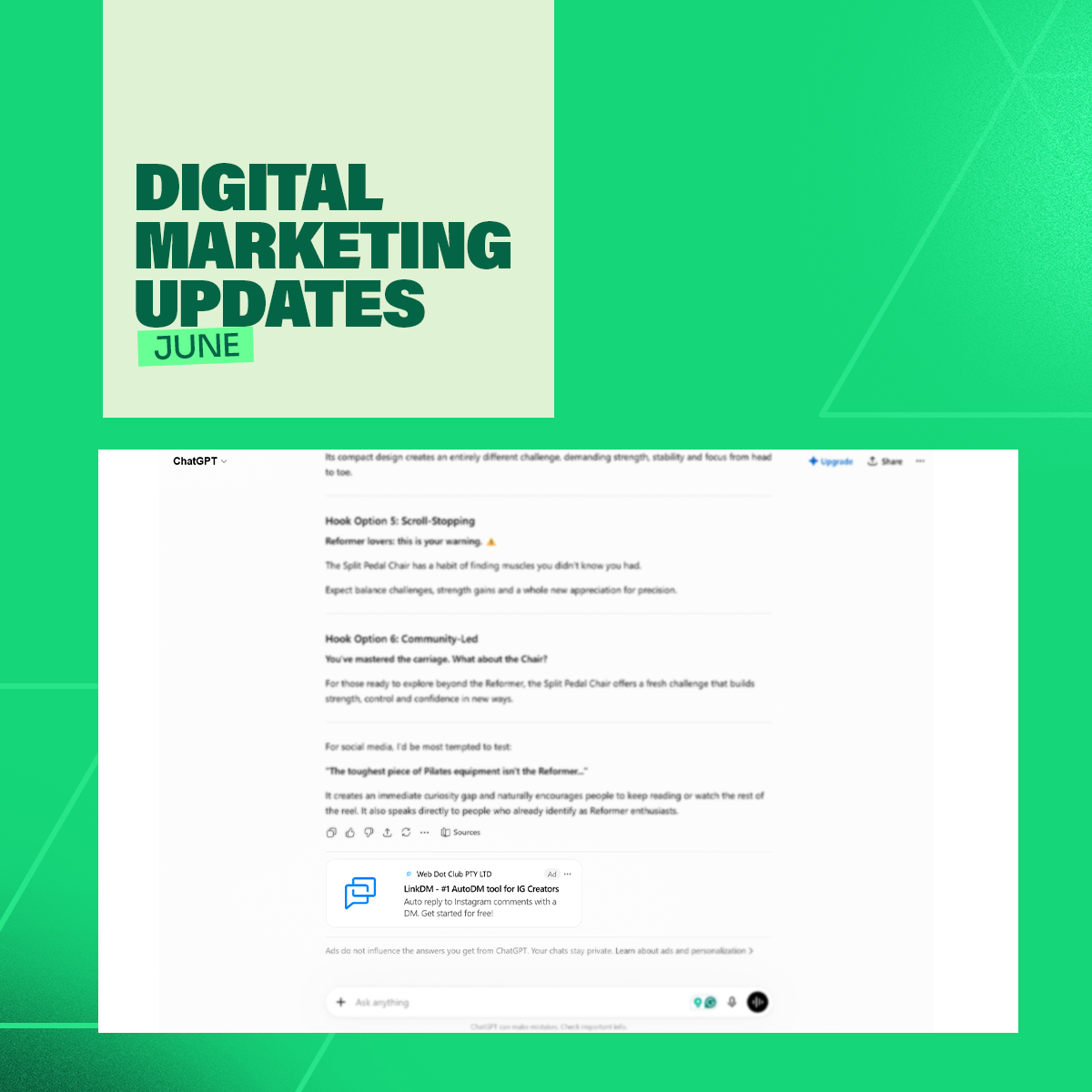 Chat GPT launches ads